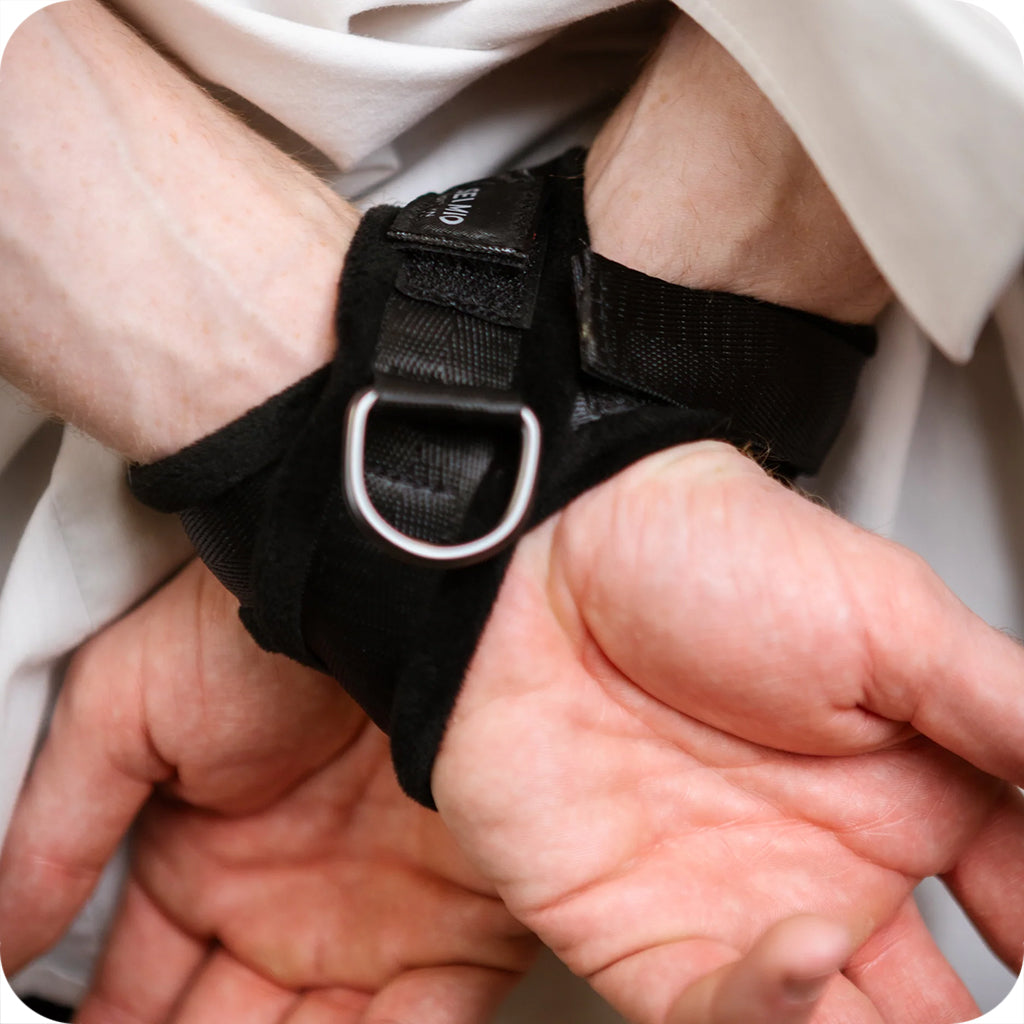 Sei Mio Cross Purposes Cuff Restraints Bondage and Fetish > Wrist and Ankle Cuffs - Tophatter Daily Deals