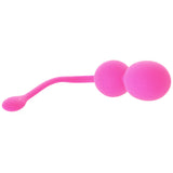 Dual Rechargeable Silicone Kegel Balls in Pink - Tophatter's Adult Sex Toys Online Kegel, Ben Wa and Pelvic Health Tools - Tophatter Daily Deals