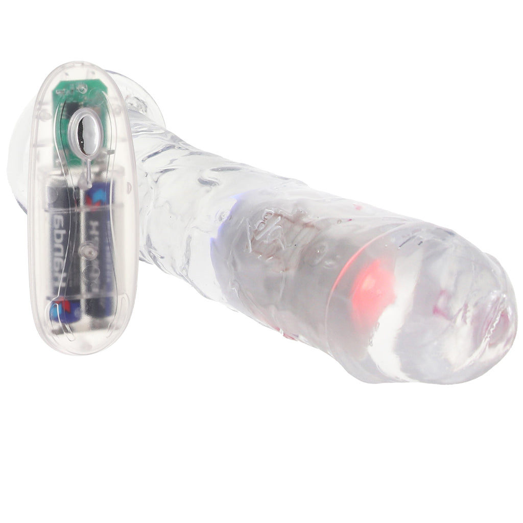 RealRock 6 Inch Light Up Vibrating Dildo - Tophatter's Vibrator Deals Online Vibrators > Realistic Vibrator Dildos - Tophatter Daily Deals