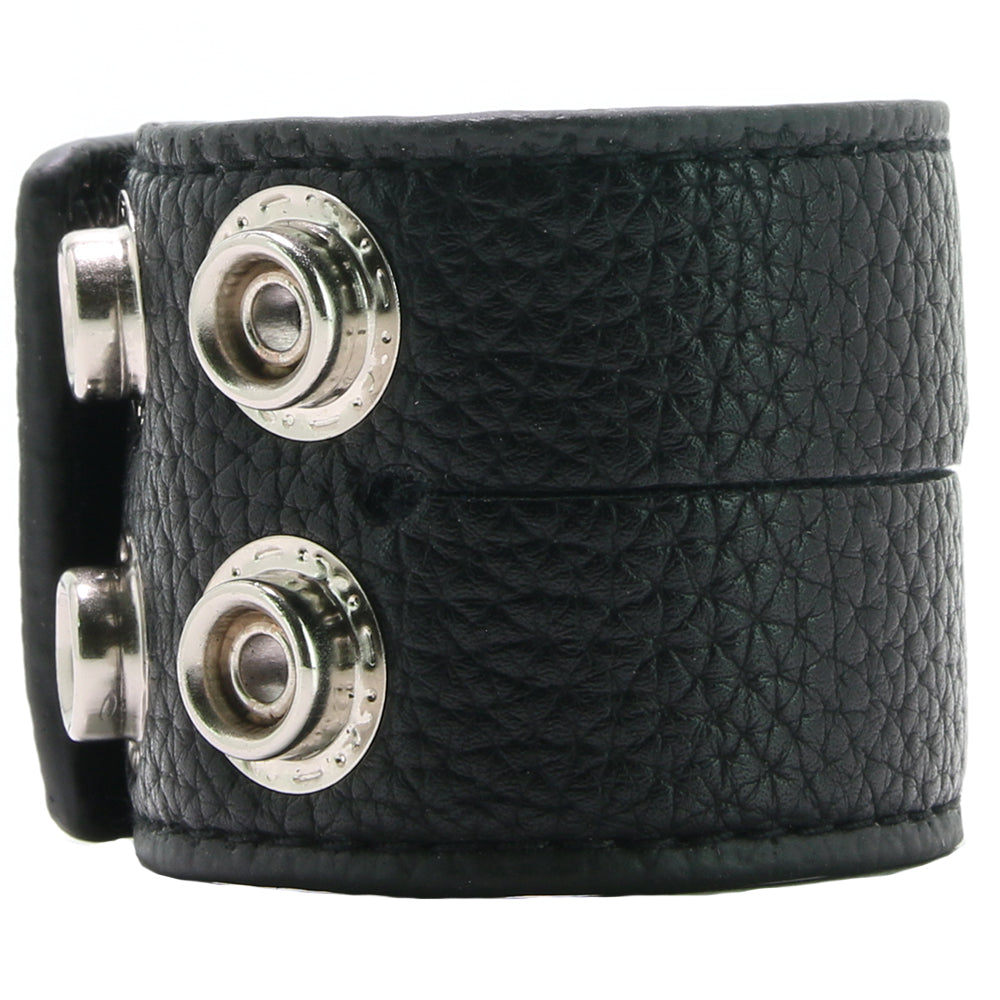 Blue Line 1.5 Inch Cock Ring with Ball Strap - Tophatter's Adult Sex Toys Online Bondage and Fetish > Cock and Ball Devices - Tophatter Daily Deals