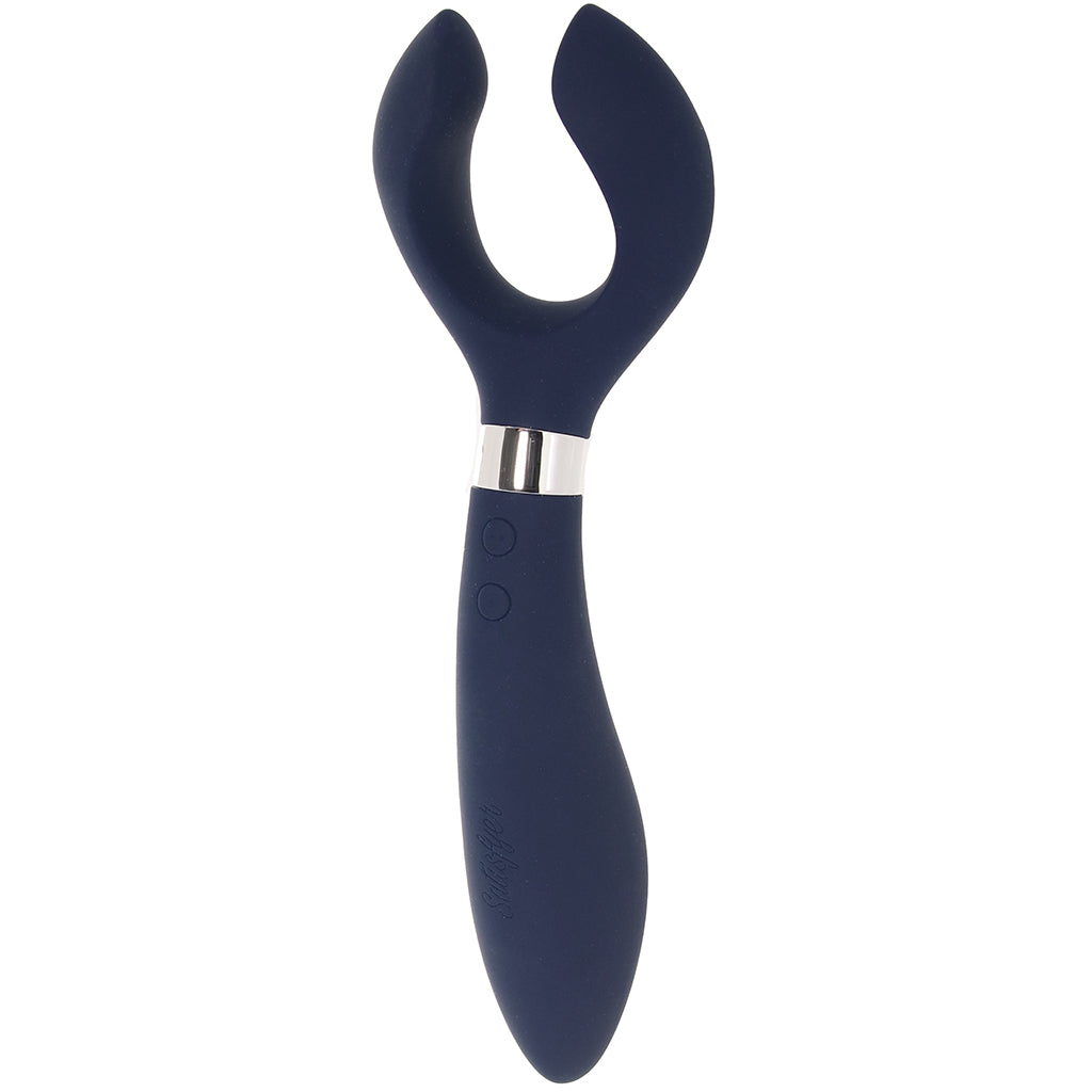 Satisfyer Endless Fun Multi Vibrator in Blue Vibrators > Clitoral Stimulators - Tophatter Daily Deals