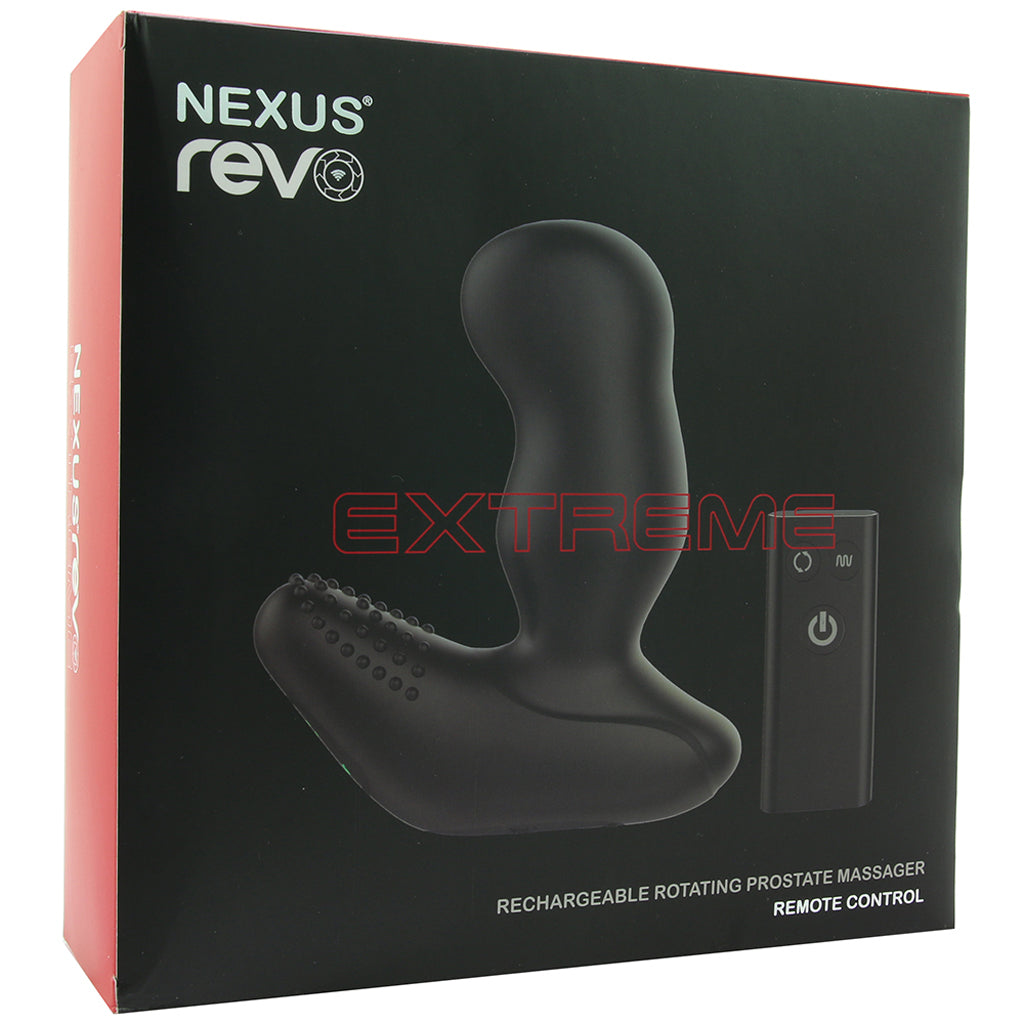 Revo Extreme Rechargeable Rotating Prostate Massager Anal Sex Toys > Prostate Massagers - Tophatter Daily Deals