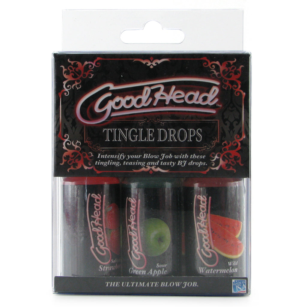 GoodHead Tingle Drops Lubes and Lotions > Flavored Sex Lubes - Tophatter Daily Deals