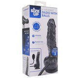 Size Up 6 Inch Inflatable Dildo with Balls - Tophatter's Adult Sex Toys Online Dildo Sex Toys > Realistic Dildos - Tophatter Daily Deals