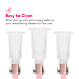 Pumped Rose Gold Clitoral & Nipple Pump Set in Medium Bondage and Fetish > Nipple Stimulators & Clamps - Tophatter Daily Deals