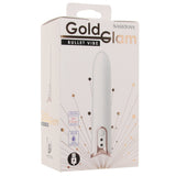 Gold Glam Rechargeable Bullet Vibe Vibrators > Bullet and Egg Vibrators - Tophatter Daily Deals