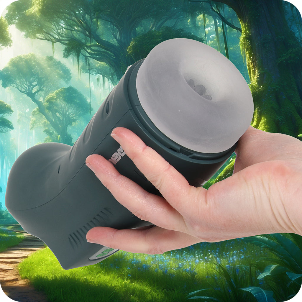 Masturs Ayla Forest Warrior AR Suction Stroker Male Masturbators > Auto Strokers - Tophatter Daily Deals