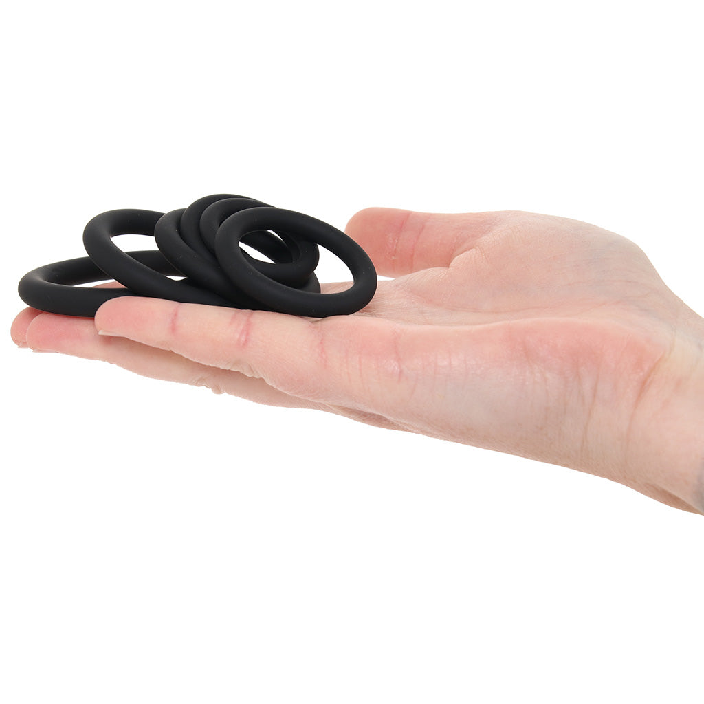 LEVELZ 6 Piece Classic Cock Ring Set Cock Rings - Tophatter Daily Deals