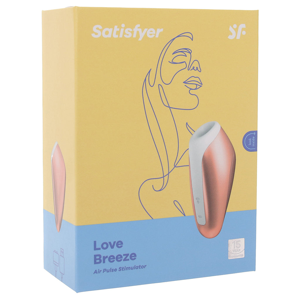 Satisfyer Love Breeze Air Pulse Stimulator in Copper Vibrators > Clitoral Stimulators - Tophatter Daily Deals