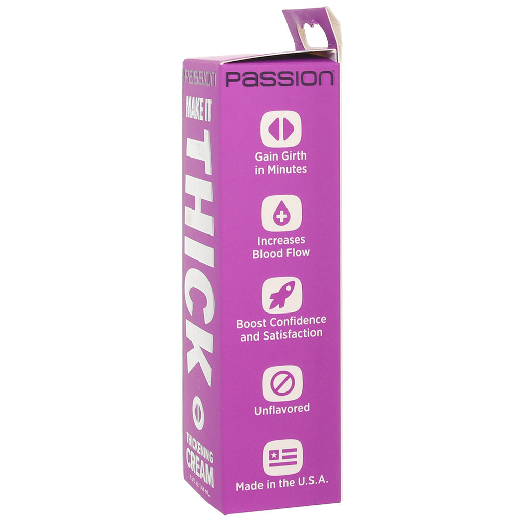 Passion Make It Thick Thickening Cream in 1.5oz/44ml Lubes and Lotions > Sexual Stimulants - Tophatter Daily Deals