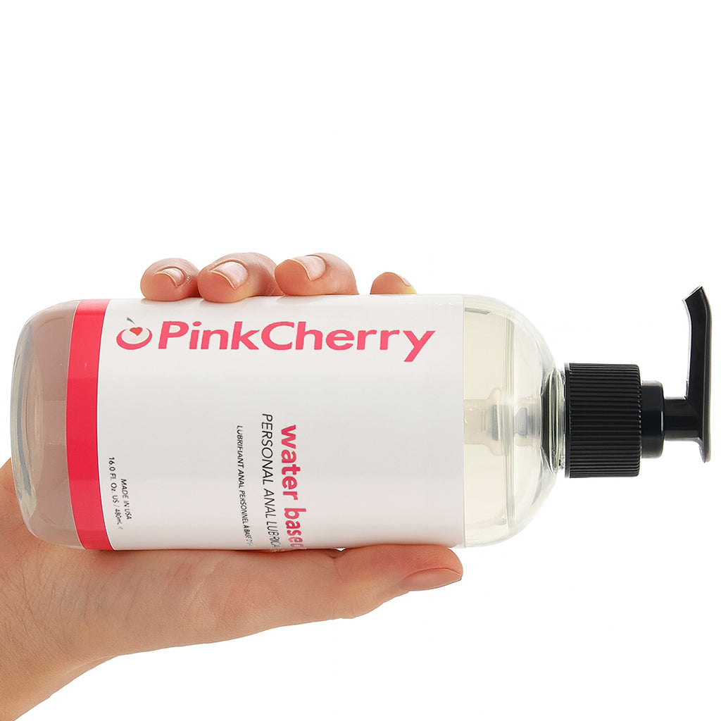PinkCherry Water Based Anal Lubricant in 16oz/475ml Lubes and Lotions > Anal Sex Lubes - Tophatter Daily Deals
