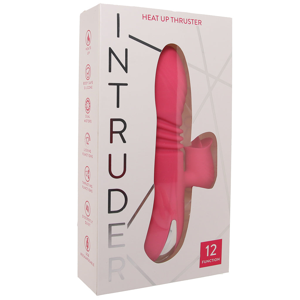 Intruder Heat-Up Thruster & Licking Rabbit Vibe Vibrators > Rabbit Vibrators - Tophatter Daily Deals