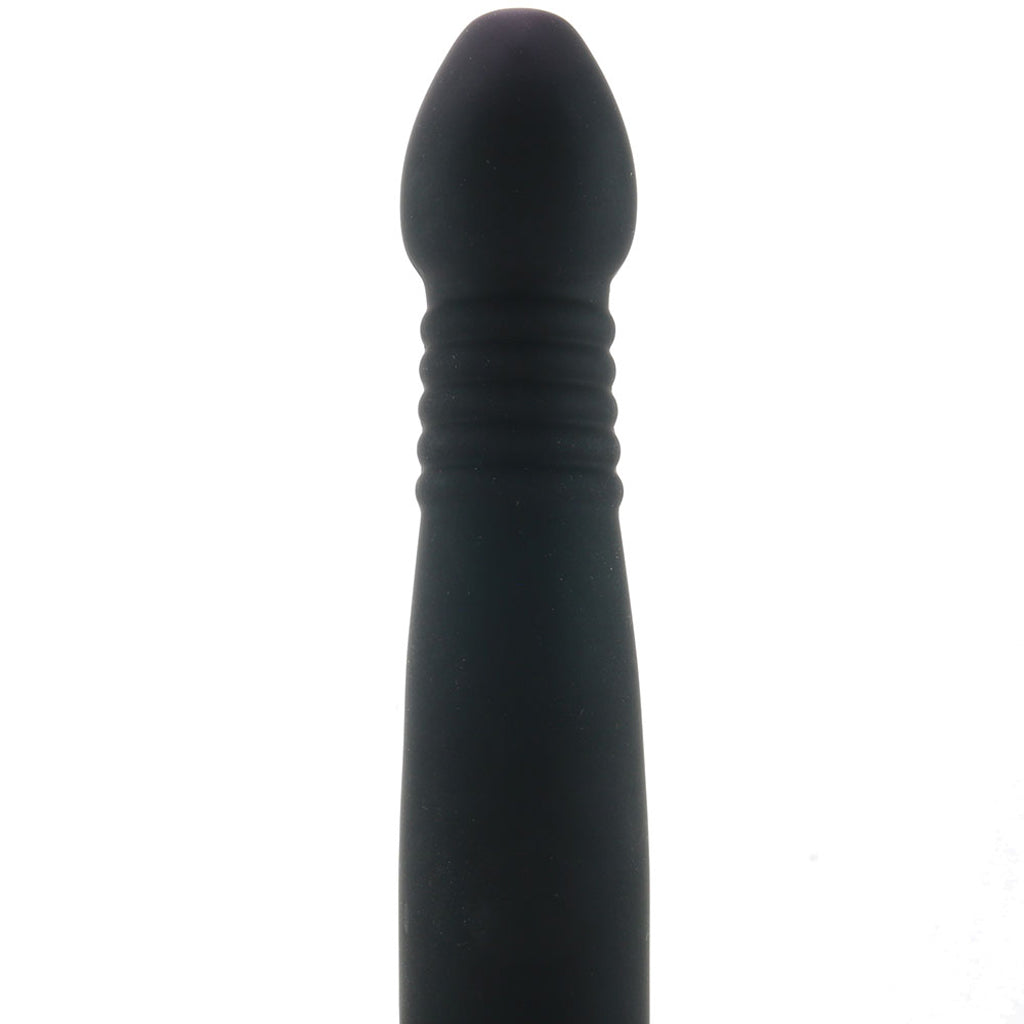 Anal Fantasy Vibrating Ass Thruster Vibe in Black - Tophatter's Adult Products Anal Sex Toys > Anal Vibrators - Tophatter Daily Deals