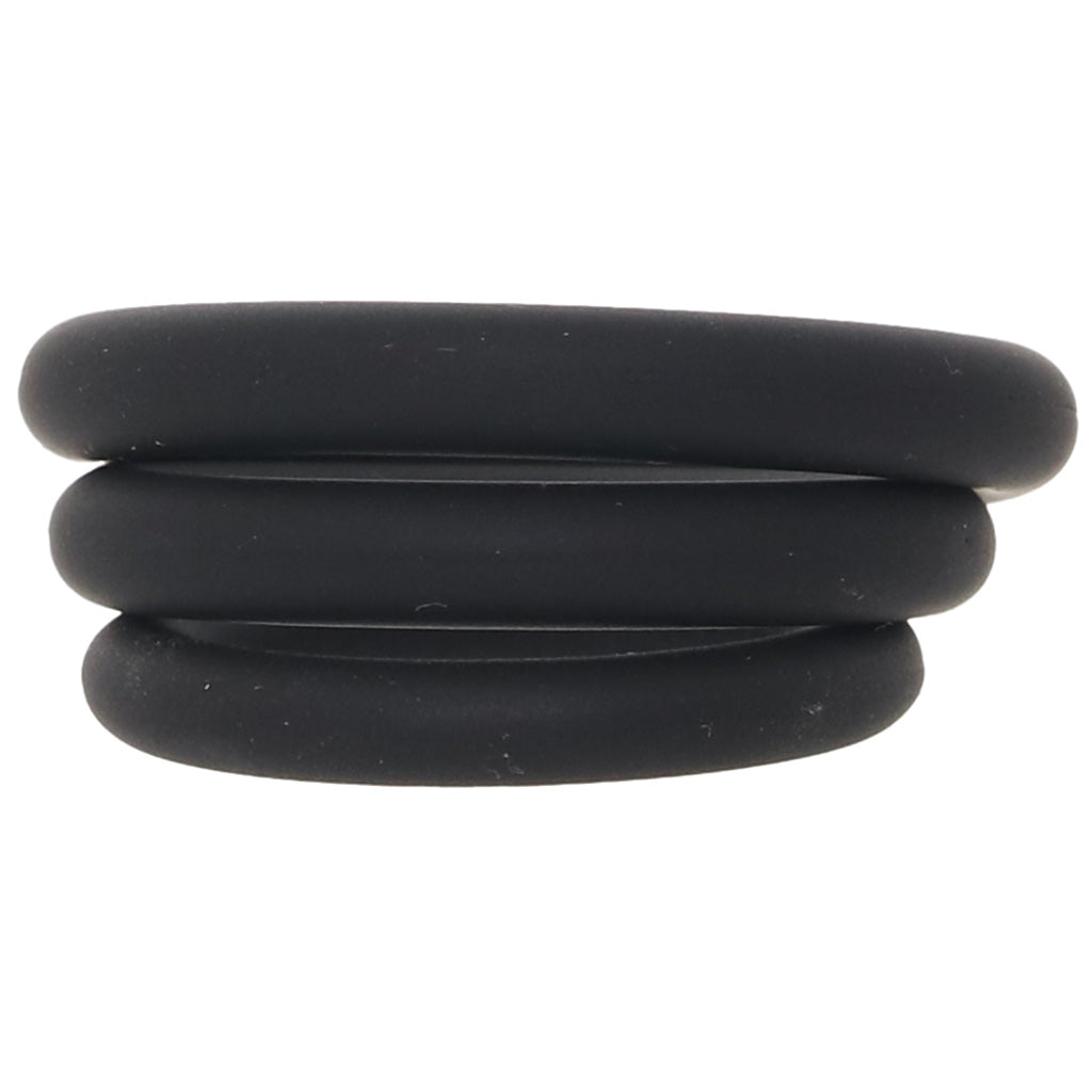 LEVELZ 3 Piece Classic Cock Ring Set in XS-M Cock Rings - Tophatter Daily Deals