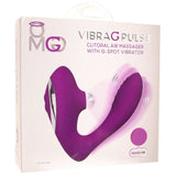 OMG Vibra G Pulse Clitoral Air Massager in Purple Vibrators > G-Spot Vibrators - Tophatter Daily Deals