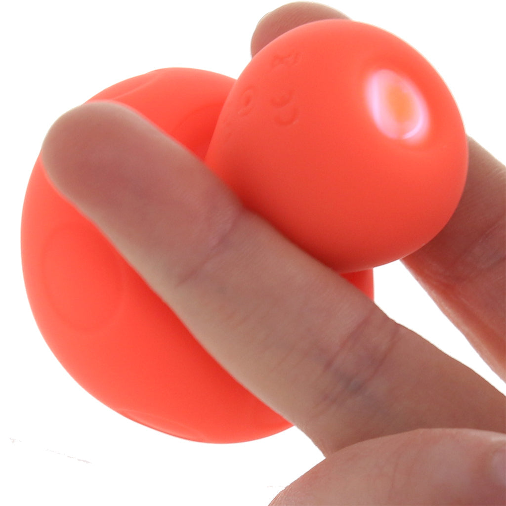 Mochi Silicone Mushroom Mini Vibe in Peach Vibrators > Clitoral Stimulators - Tophatter Daily Deals