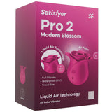 Satisfyer Pro 2 Modern Blossom Air Pulse Vibe Vibrators > Clitoral Stimulators - Tophatter Daily Deals