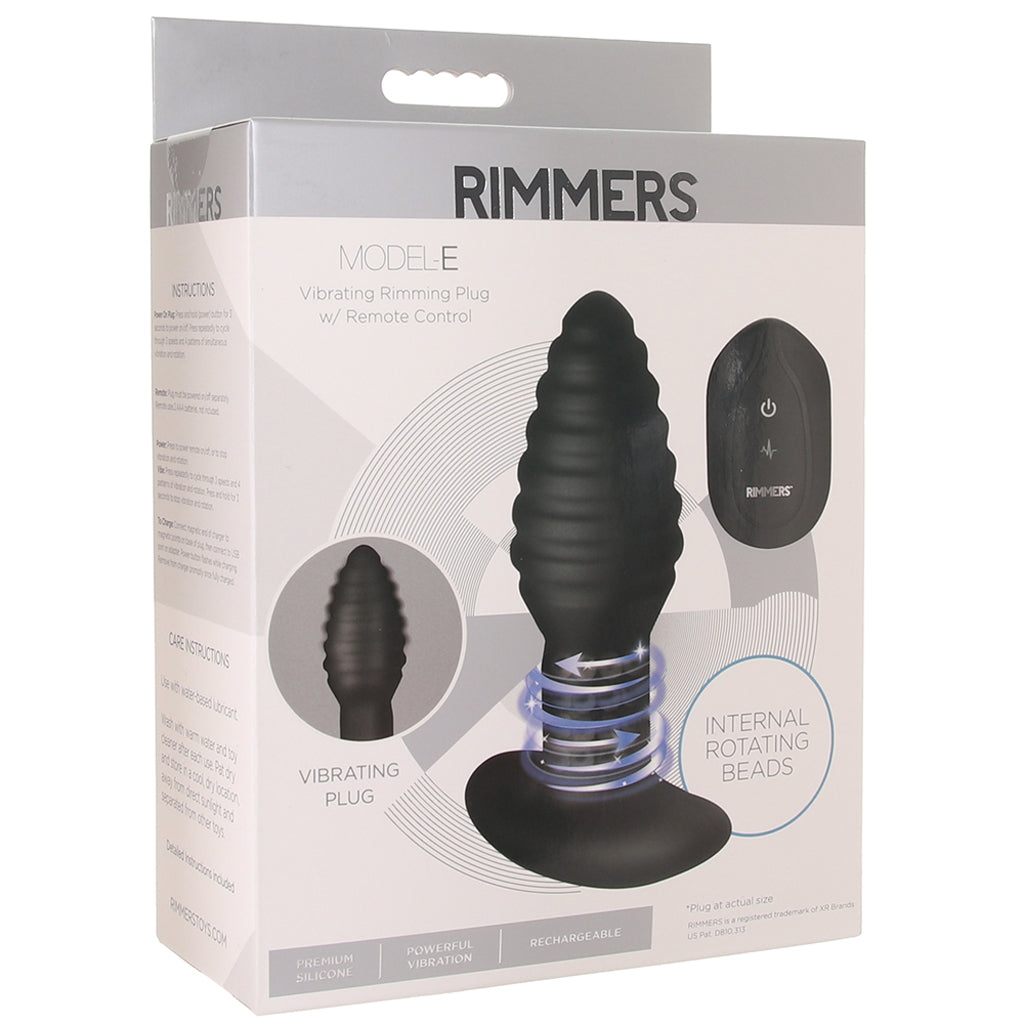 Rimmers Model E Vibrating Rimming Plug - Tophatter's Adult Sex Toys Online Anal Sex Toys > Butt Plugs - Tophatter Daily Deals