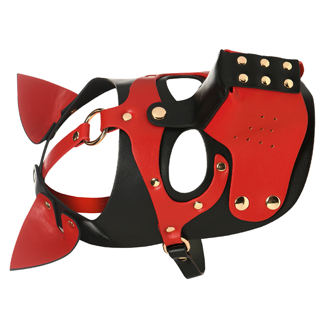 Master Series Hound Hood with Muzzle - Tophatter's Adult Sex Toys Online Bondage and Fetish > Pleasure Masks and Dress Up Play - Tophatter Daily Deals