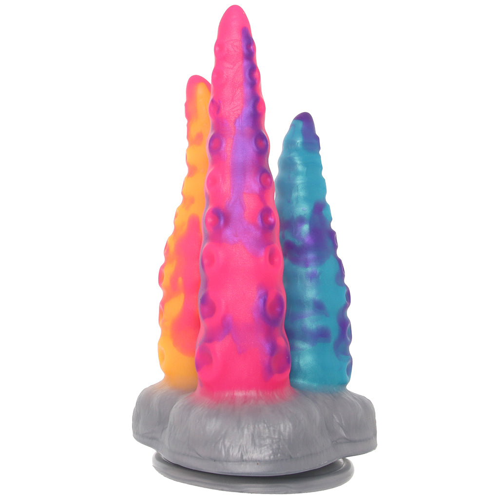 Creature Cocks Tenta-Trio Silicone Dildo Dildo Sex Toys > Fantasy Dildos - Tophatter Daily Deals
