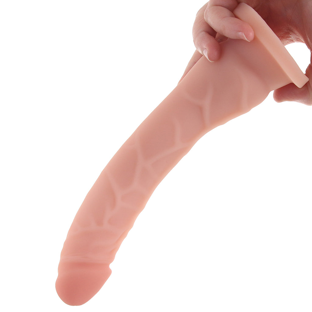Dr. Skin Dr. Noah 8 Inch Silicone Dildo in Vanilla - Tophatter's Adult Products Dildo Sex Toys > Realistic Dildos - Tophatter Daily Deals