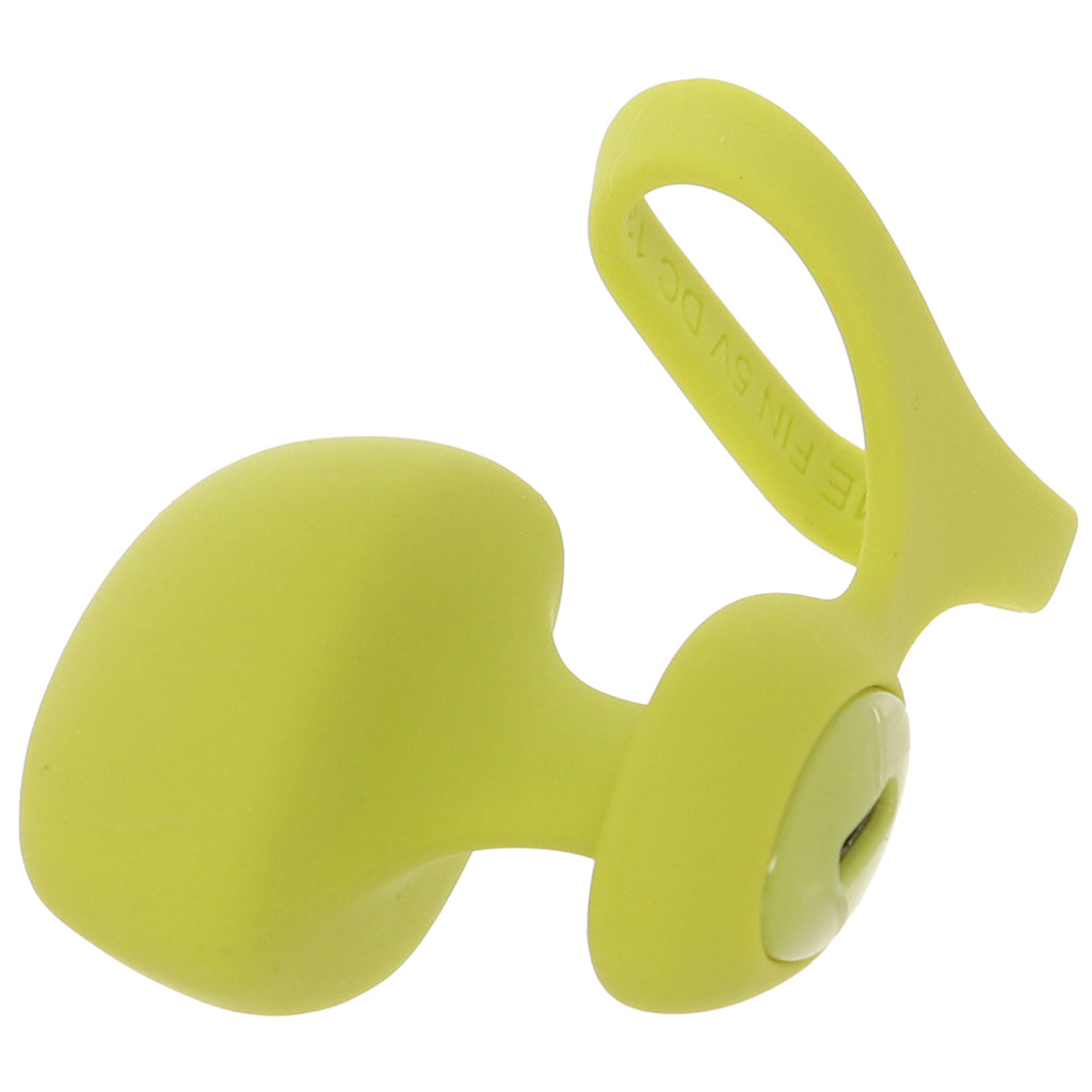 Dame Fin 2.0 Finger Vibe in Citrus - Tophatter's Adult Sex Toys Online Vibrators > Finger Vibrators - Tophatter Daily Deals