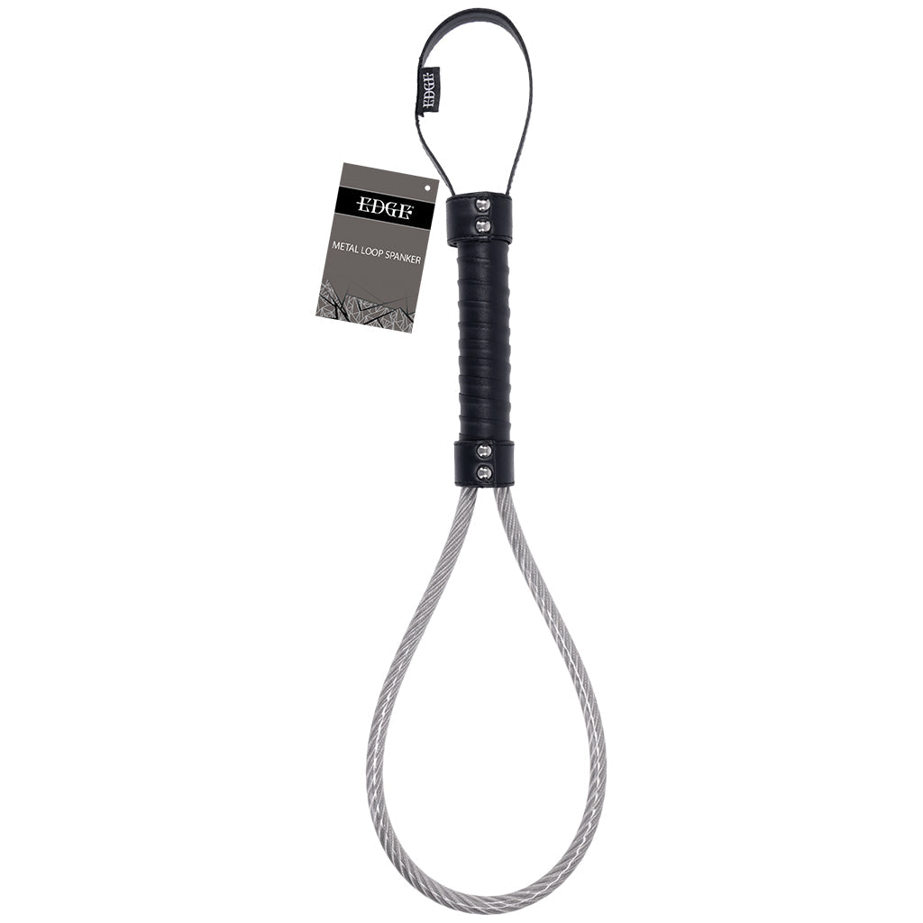 Edge Metal Loop Spanker Bondage and Fetish > Whips and Crops - Tophatter Daily Deals