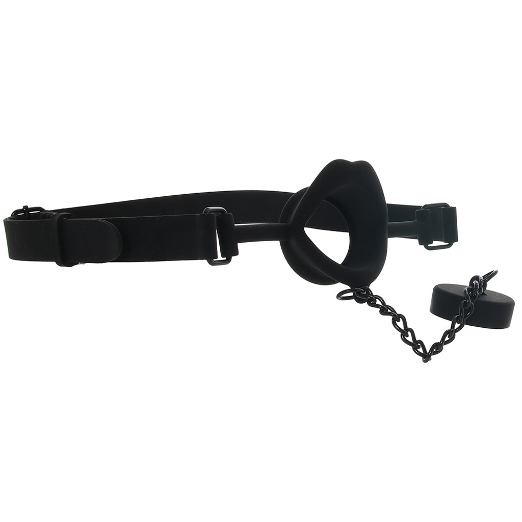 Scandal Silicone Stopper Gag - Tophatter's Adult Products Bondage and Fetish > Ball Gags & Mouth Restraints - Tophatter Daily Deals