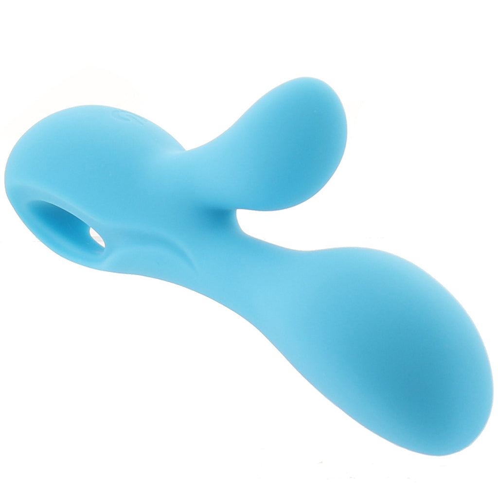 Revel Galaxy Rabbit Vibe in Blue Vibrators > Rabbit Vibrators - Tophatter Daily Deals