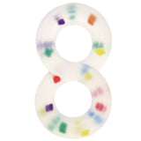 Alpha Crazy 8 Party Silicone Cock Ring Cock Rings - Tophatter Daily Deals