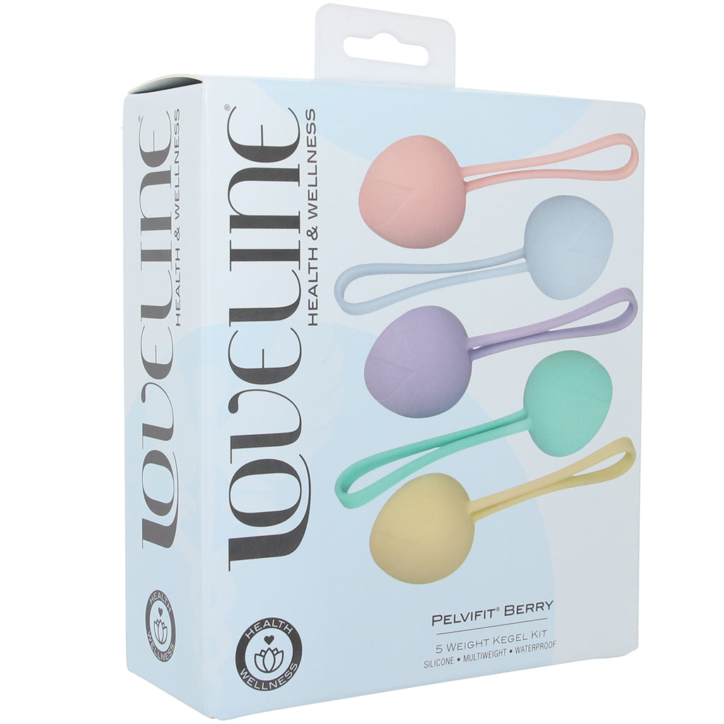 Loveline Pelvifit Berry Kegel Kit - Tophatter's Adult Sex Toys Online Kegel, Ben Wa and Pelvic Health Tools - Tophatter Daily Deals
