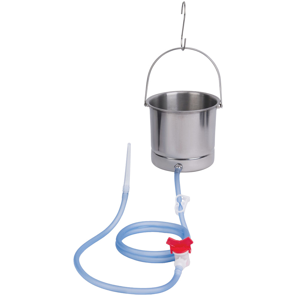 Aqua Clean 8 Piece Stainless Steel Bucket Set Anal Sex Toys > Douche and Enema - Tophatter Daily Deals