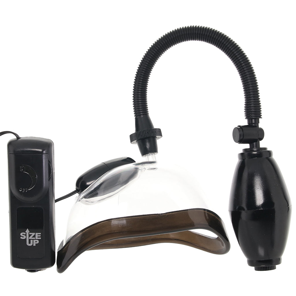 Size Up Vibrating Pussy Pump - Tophatter's Vibrator Deals Online Vibrators > Clitoral Suction & Stimulation - Tophatter Daily Deals