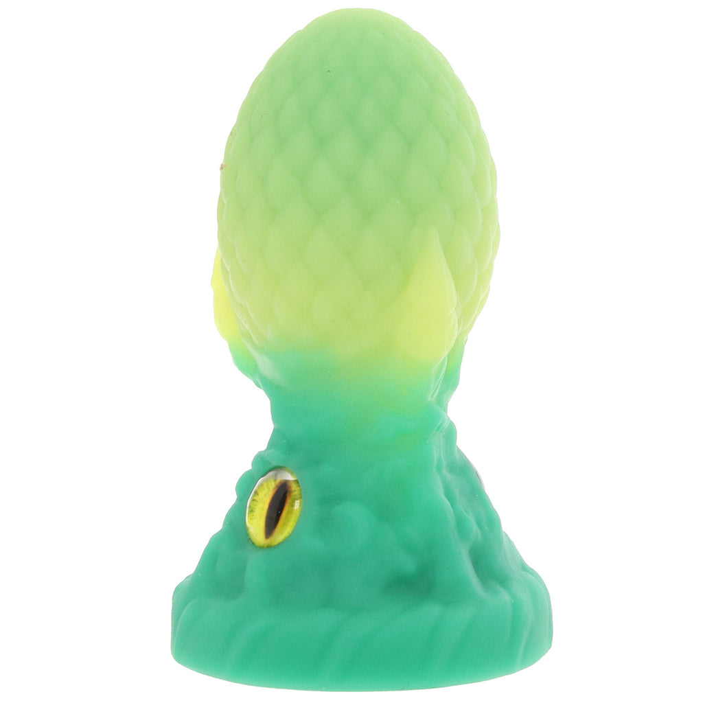 Creature Cocks Eye of the Dragon Silicone Plug in Green - Tophatter's Adult Sex Toys Online Anal Sex Toys > Butt Plugs - Tophatter Daily Deals
