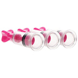 Size Matters MAXtwist Clit & Nipple Sucker Set in Pink Bondage and Fetish > Nipple Stimulators & Clamps - Tophatter Daily Deals