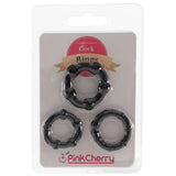PinkCherry Cock Rings in Black Cock Rings - Tophatter Daily Deals