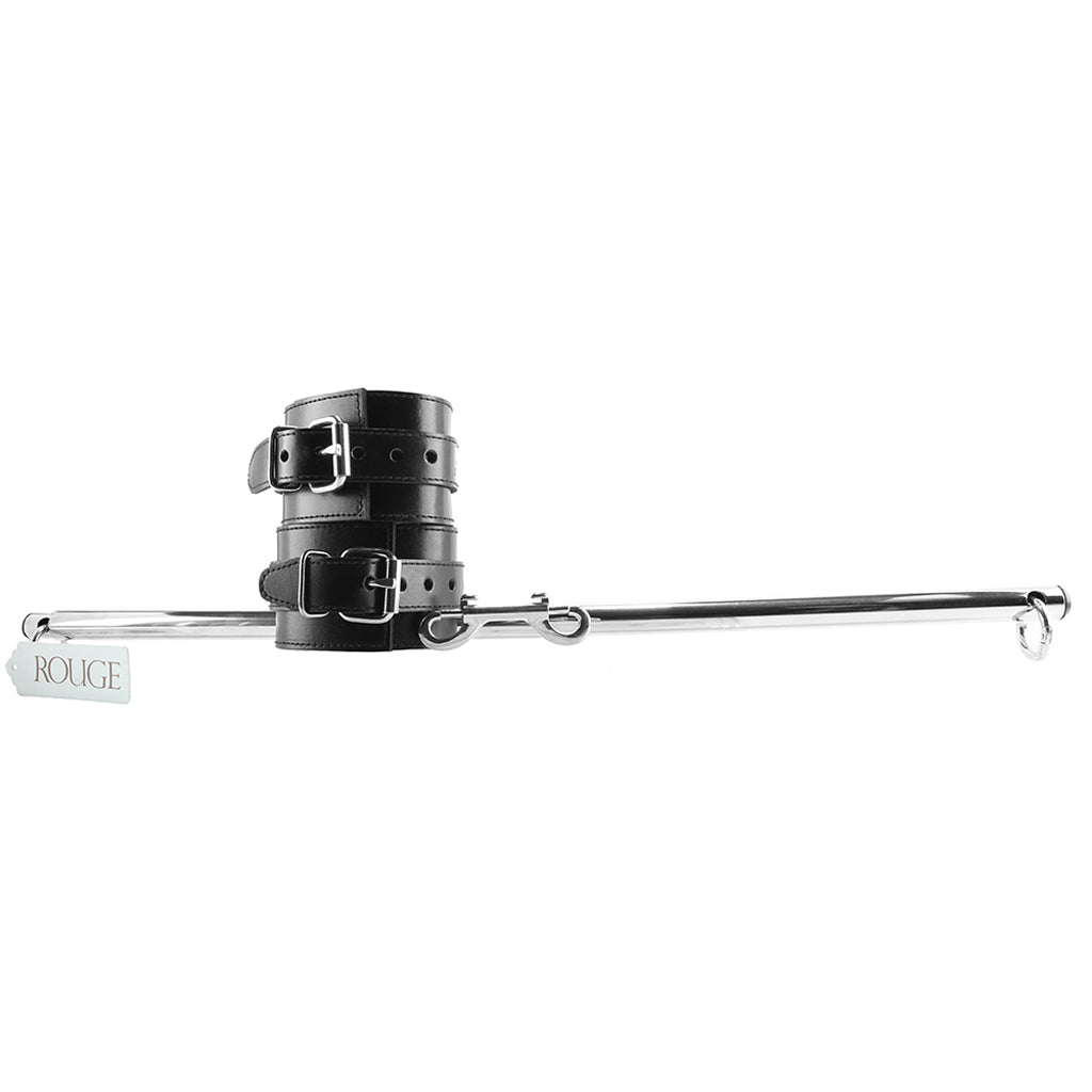 Adjustable Leg Spreader Bar in Black - Tophatter's Adult Products Bondage and Fetish > Restraints - Tophatter Daily Deals