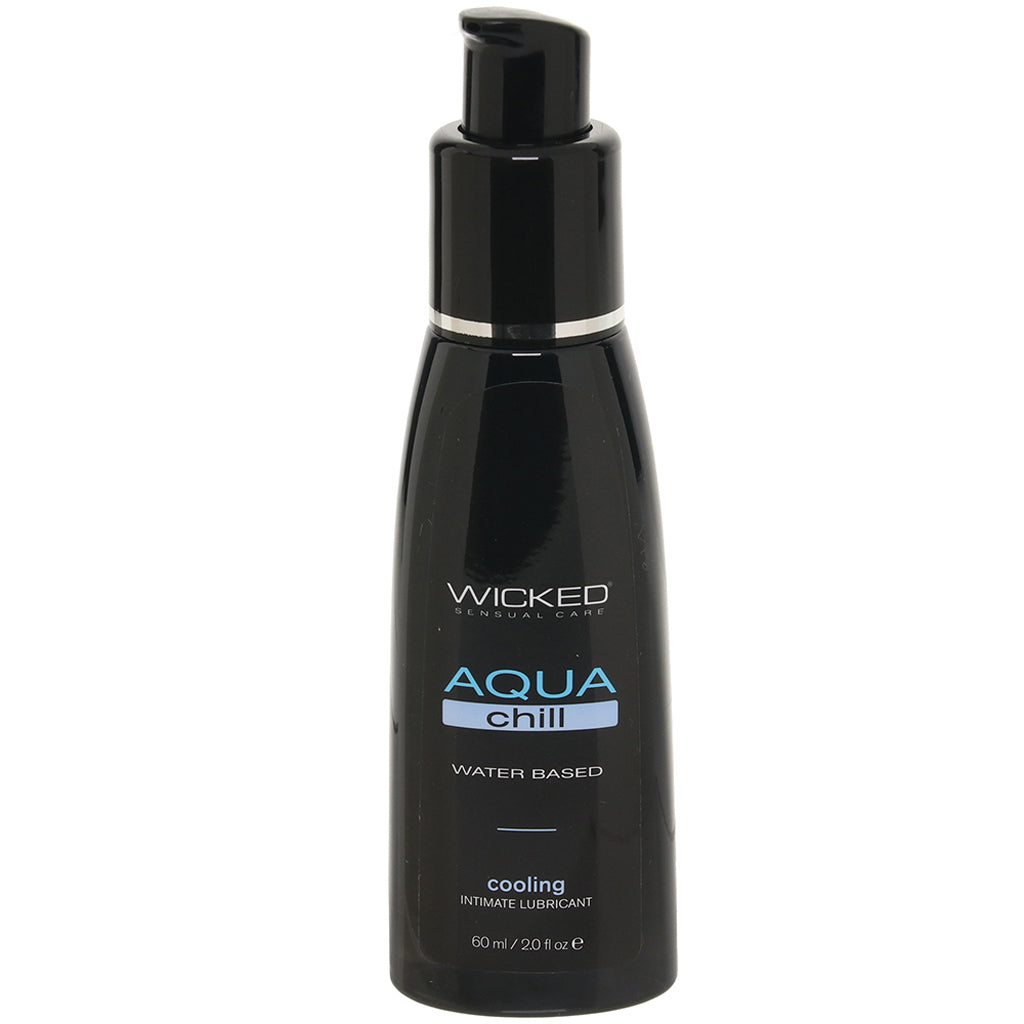 Aqua Chill Cooling Water Based Lube in 2oz/60mL Lubes and Lotions > Stimulating Lubricants - Tophatter Daily Deals