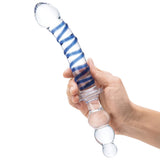 gläs Twister 10 Inch Dual Ended Glass Dildo Dildo Sex Toys > G-Spot Dildos - Tophatter Daily Deals