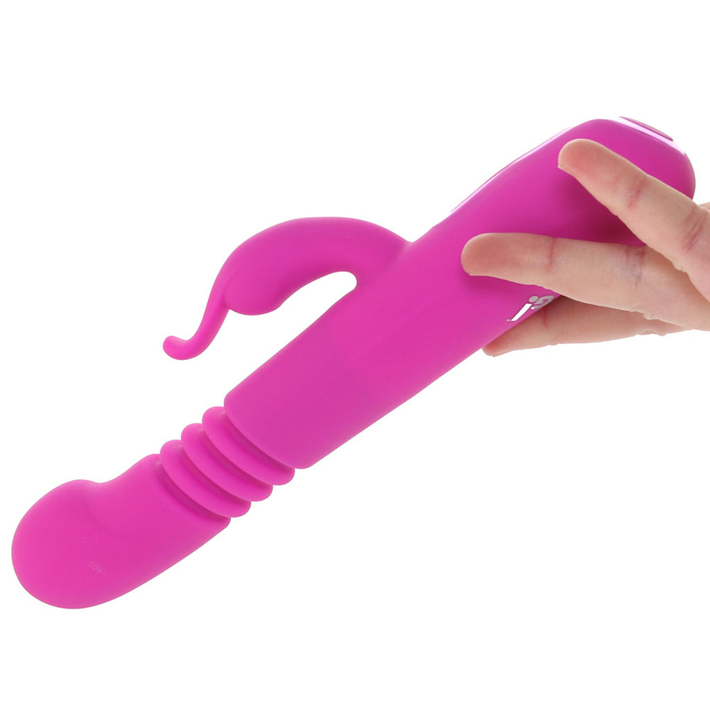 Bang! Thrusting Rabbit Vibe - Tophatter's Adult Sex Toys Online Vibrators > Rabbit Vibrators - Tophatter Daily Deals