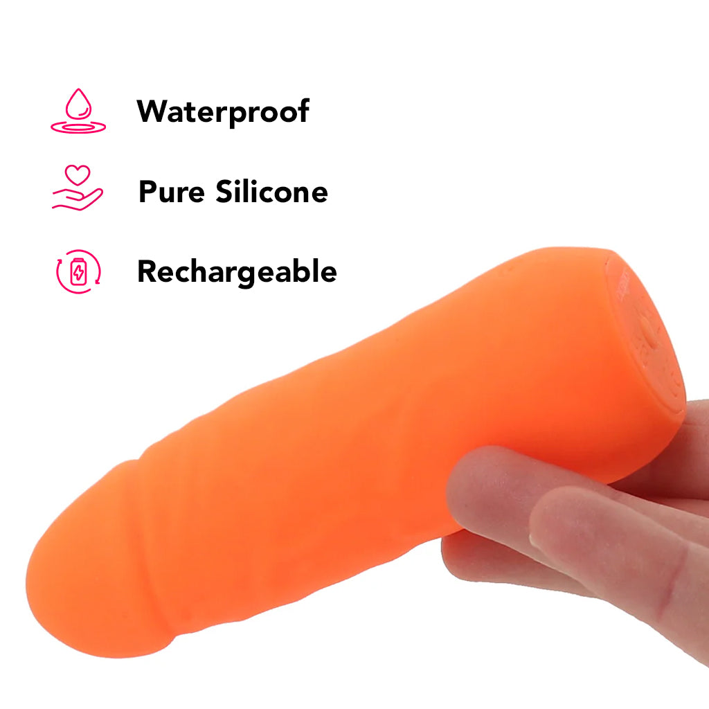 Studs Mini Vibe in Orange Vibrators > Clitoral Stimulators - Tophatter Daily Deals
