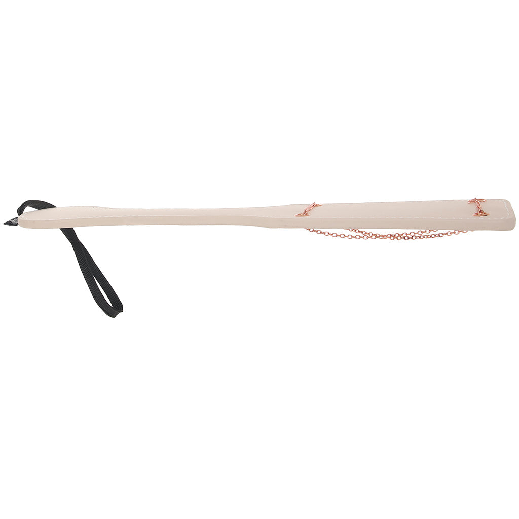 S&M Peaches 'n CreaMe Chain Impression Paddle - Tophatter's Adult Sex Toys Online Bondage and Fetish > Whips and Crops - Tophatter Daily Deals
