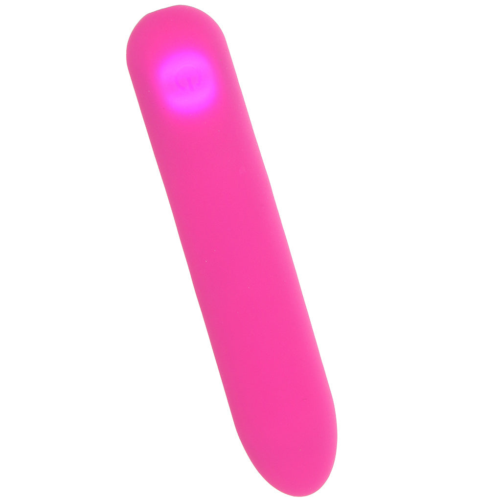 Bang! Flexible Tapered Silicone Bullet Vibe in Pink - Tophatter's Adult Sex Toys Online Vibrators > Bullet and Egg Vibrators - Tophatter Daily Deals