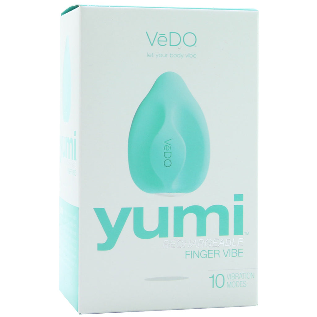 Yumi Rechargeable Finger Vibe in Tease Me Turquoise Vibrators > Finger Vibrators - Tophatter Daily Deals