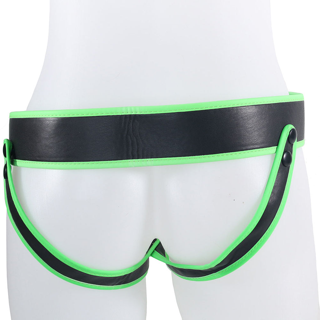 Ouch! Glow In The Dark Striped Jock Strap /XL Bondage and Fetish > Men's Bondage Wear - Tophatter Daily Deals