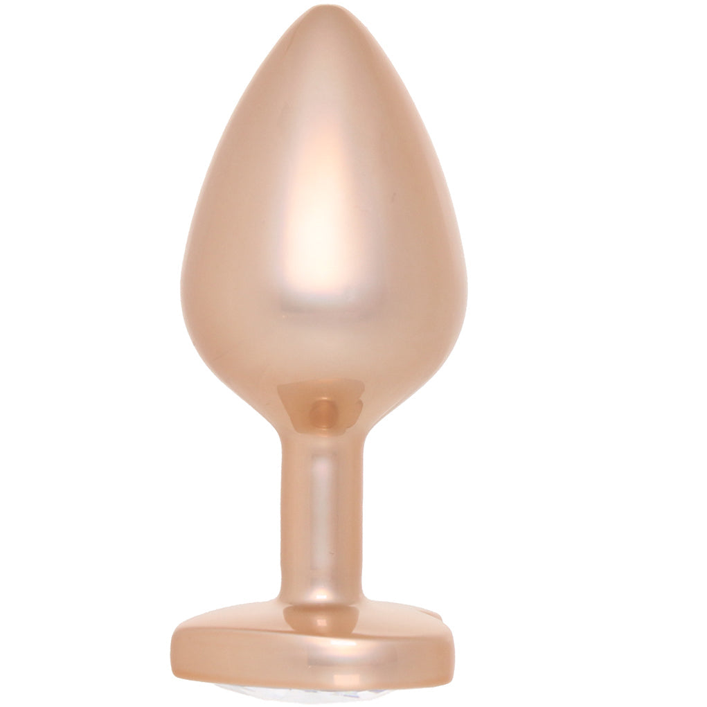 Booty Bling Gold Metal Jewelled Butt Plug in Medium Anal Sex Toys > Butt Plugs - Tophatter Daily Deals