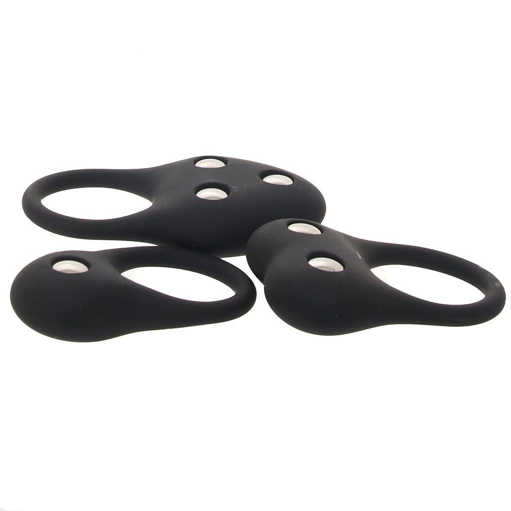 LEVELZ 3 Piece Training Cock Ring Set Cock Rings - Tophatter Daily Deals