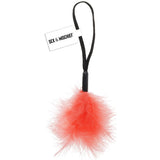 S&M Peaches 'n CreaMe Wrist Feather Ticker in Peach Sensual Love > Ticklers & Teasers - Tophatter Daily Deals