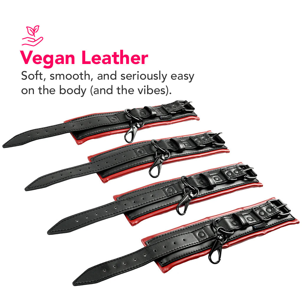 Saffron Spreader Bar & Cuffs Set Bondage and Fetish > Restraints - Tophatter Daily Deals