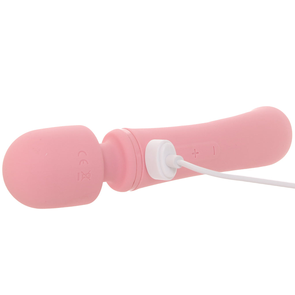 Satisfyer Triple Lover Rabbit Wand Hybrid Vibe in Pink Vibrators > Rabbit Vibrators - Tophatter Daily Deals